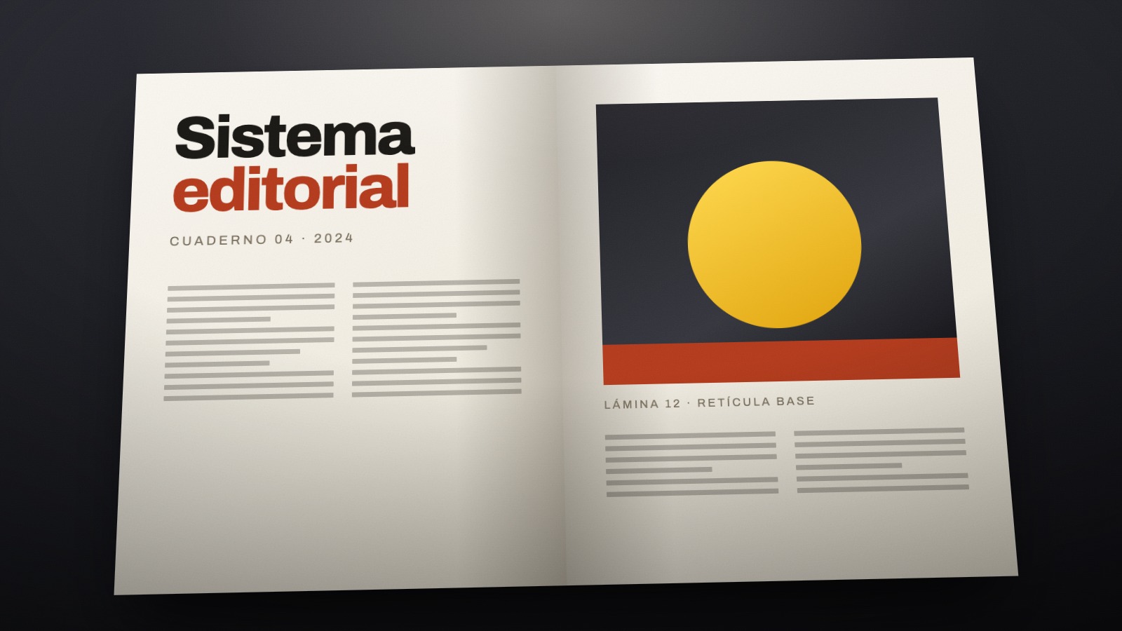 Cuaderno 04 · sistema editorial