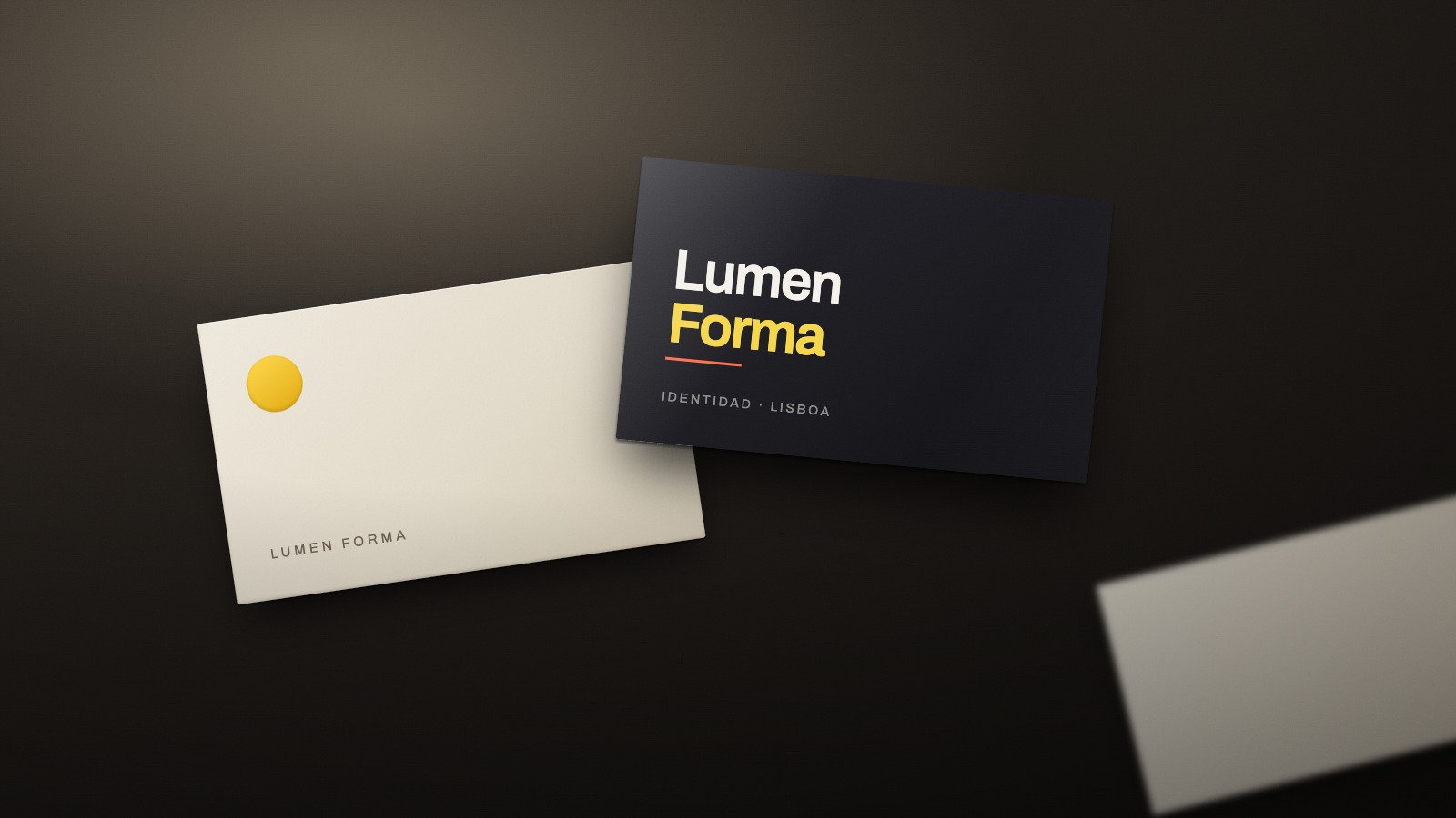 Lumen Forma · identidad y papelería